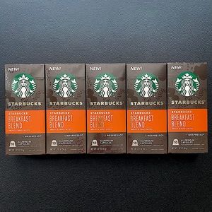 Nespresso Starbucks Breakfast Blend Pods Original Line BBD 9/22
